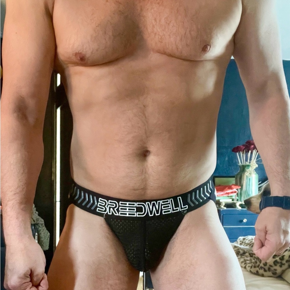 black jockstrap